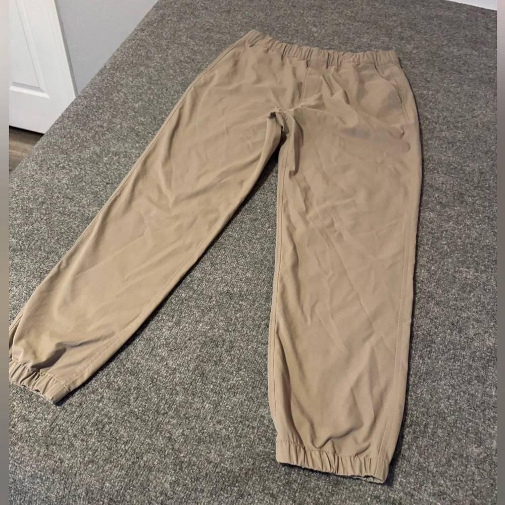 The North Face Never Stop Men's Jogger Pant Khaki Beige Pull‎ On Size Medium
